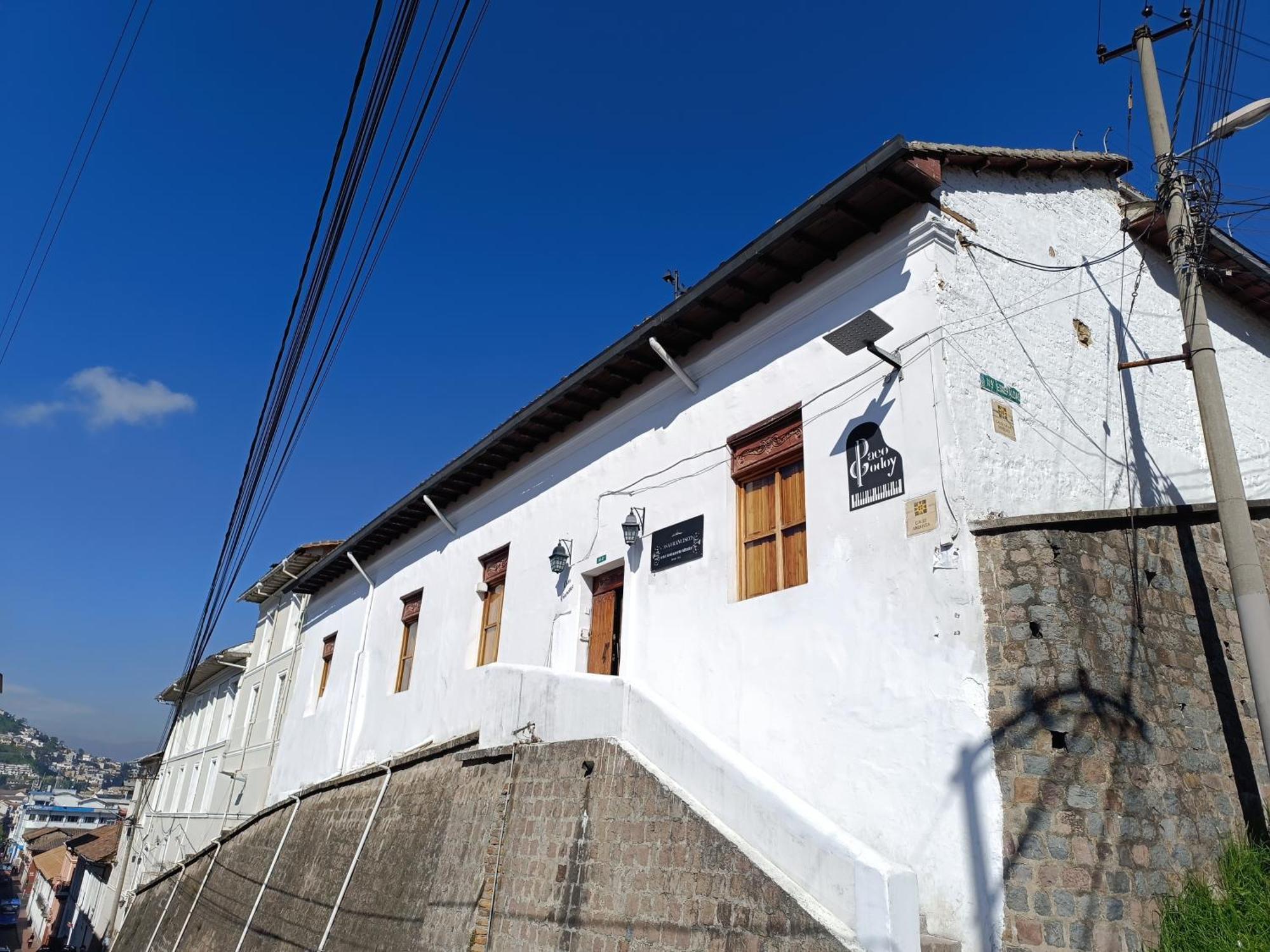 Hotel Colonial - Casa Francisco Quito Exterior foto